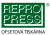 Repropress - Ofsetová tiskárna logo